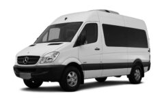 Mercedes Sprinter, with driver 